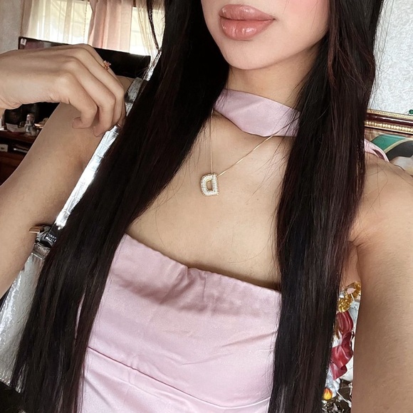 Elegant Pink Strapless top - Picture 3 of 4